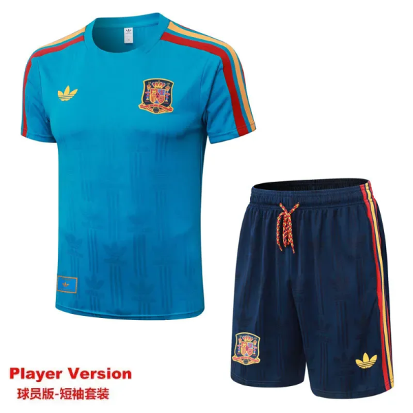 2026-27 Spain Lake blue Player Version Training Short Suit (球员短套装)#D2604