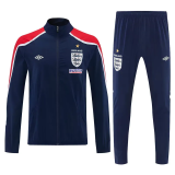 2026-27 England Royal blue Windbreaker Suit (风衣套装)