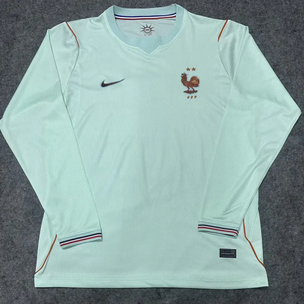 2026-27 France Away Long Sleeve Soccer Jersey (长袖)