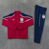 2026-27 England Red Windbreaker Suit (风衣套装)