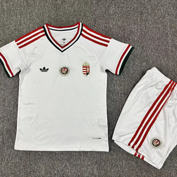 2026-27 Hungary Away Kids Soccer Jersey