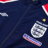 2026-27 England Royal blue Windbreaker Suit (风衣套装)