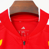 2026-27 Germany Red Top Half Pull Tracksuit (半拉上衣)