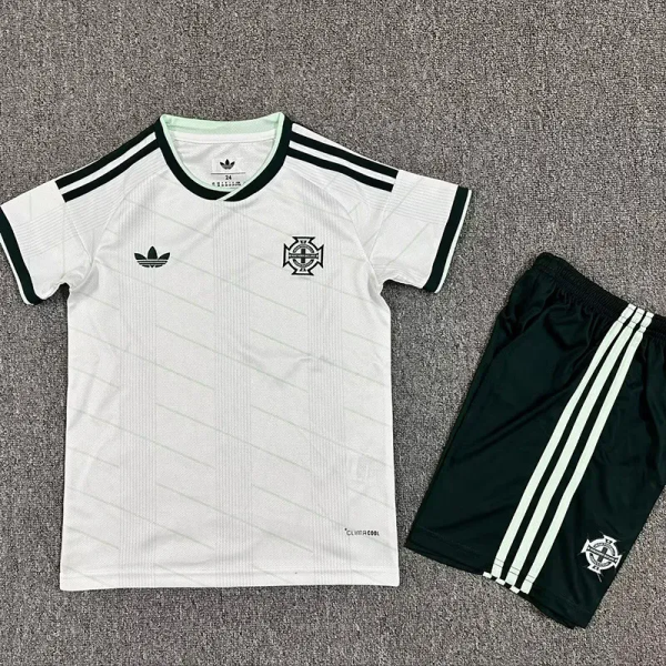 2026-27 Northern Ireland Away Kids Soccer Jersey