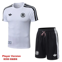 2026-27 Germany White Player Version Training Short Suit (球员短套装)#D2604