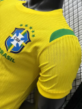 2026-27 Brazil Yellow Special Edition Player Version Training shirts (绿飞人标)