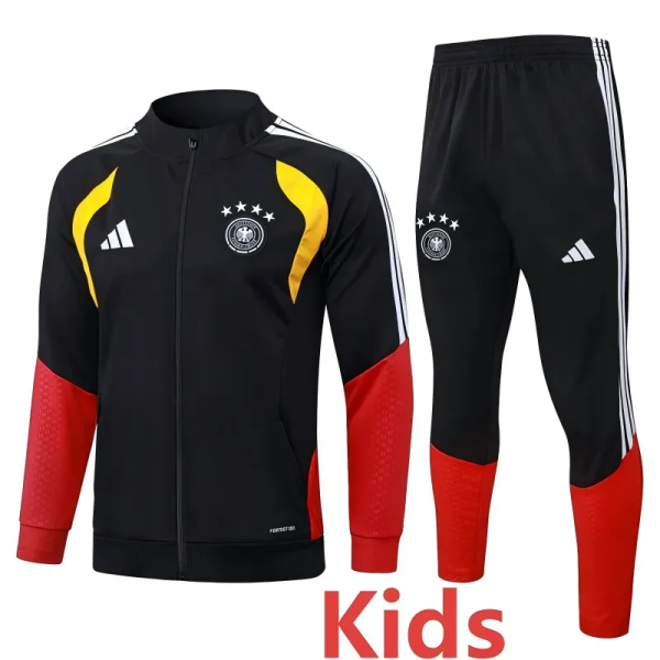 2026-27 Germany Black Kids Jacket Tracksuit #E26012(童装)