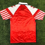 1992 Denmark Home Retro Soccer Jersey