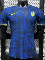 2026-27 Brazil Blue Black Special Edition Player Version Soccer Jersey
