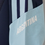 2026-27 Argentina Royal blue Top Half Pull Tracksuit (半拉上衣)
