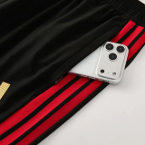 2025-26 Belgium Black Windbreaker Suit (Hoodie)(风衣套装)