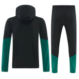 25-26 Mexico Black Windbreaker Suit (Hoodie)(风衣套装)