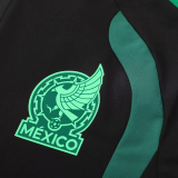 25-26 Mexico Black Windbreaker Suit (Hoodie)(风衣套装)