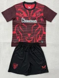 25-26 Bilbao Fourth Kids Soccer Jersey