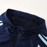 25-26 Argentina Royal Blue Windbreaker Suit (Hoodie)(风衣套装)