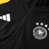 25-26 Germany Black Windbreaker Suit (Hoodie)(风衣套装)