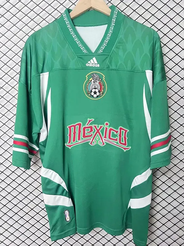 2026 Mexico Bringback Collection Green Retro Soccer Jersey