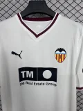 26-27 Valencia White Fans Soccer Jersey