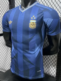 2026-27 Argentina Royal Blue Special Edition Player Version Training shirts (黄标)