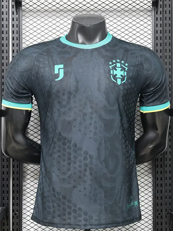 2026-27 Brazil Black Special Edition Player Version Training shirts (逗号)