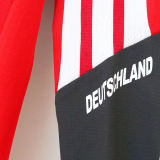 2026-27 Germany Red Top Half Pull Tracksuit (半拉上衣)