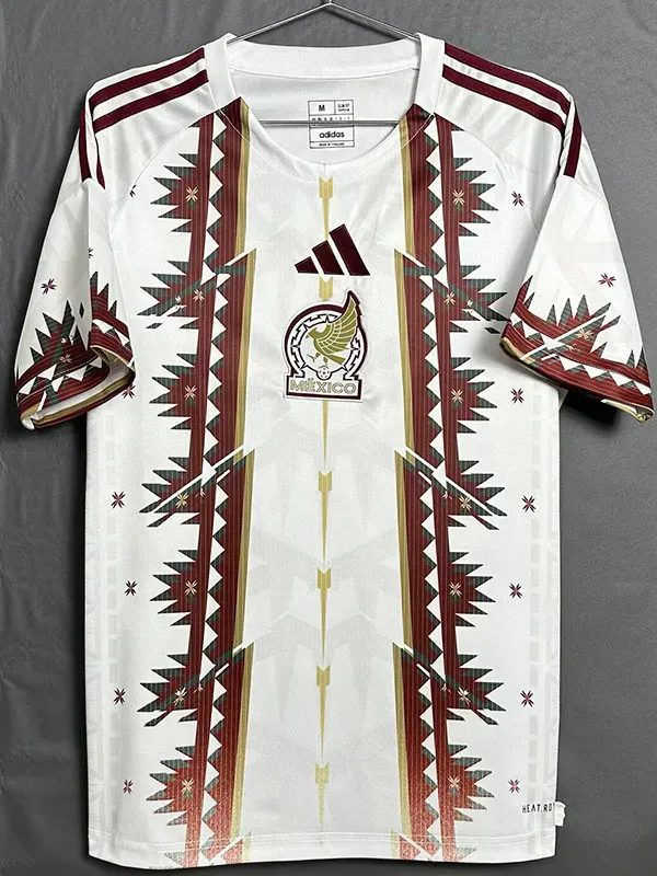 2026-27 Mexico White Brown Special Edition Fans Training shirts