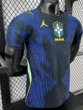 2026-27 Brazil Away Player Version Soccer Jersey (Right-Arm Patch)