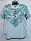 2026-27 Portugal Away Player Version Soccer Jersey (Right-Arm Patch)