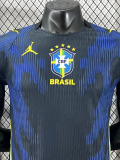 2026-27 Brazil Away Player Version Soccer Jersey (Right-Arm Patch)