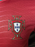 2026-27 Portugal Home Player Version Soccer Jersey (Right-Arm Patch)