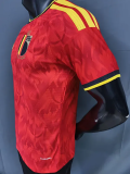 2026-27 Belgium Home Player Version Soccer Jersey (Right-Arm Patch)