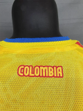 2026-27 Colombia Home Player Version Soccer Jersey (Right-Arm Patch)