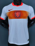 2026-27 Netherlands Away Player Version Soccer Jersey (Right-Arm Patch)