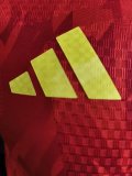 2026-27 Belgium Home Player Version Soccer Jersey (Right-Arm Patch)