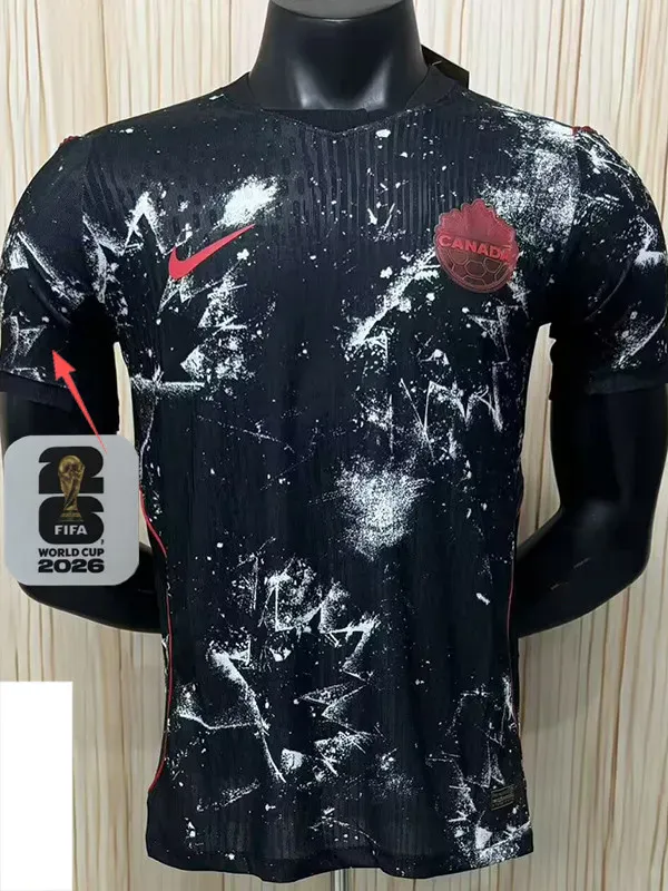 2026-27 Canada Away Player Version Soccer Jersey (Right-Arm Patch)