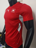 2026-27 Switzerland Home Player Version Soccer Jersey (Right-Arm Patch)