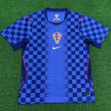 2026-27 Croatia Away Player Version Soccer Jersey (Right-Arm Patch)