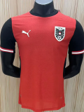 2026-27 Austria Home Player Version Soccer Jersey (Right-Arm Patch)