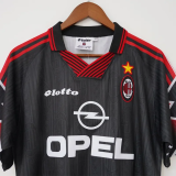 1997-1998 ACM Black Copa Edition Retro Soccer Jersey