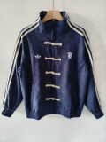 Man Utd AD Dark Gray Tang Suit Jacket #单夹克