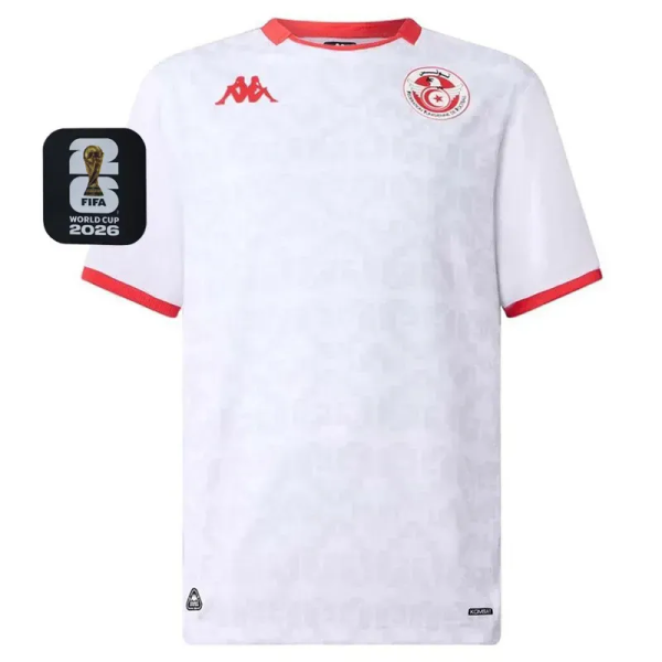 2026-27 Tunisia Away Fans Soccer Jersey (Right-Arm Patch)