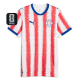 2026-27 Paraguay Home Fans Soccer Jersey (Right-Arm Patch)