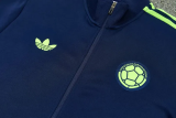 2026-27 Colombia Royal blue Jacket Tracksuit
