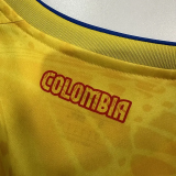 2026-27 Colombia Home 1:1 Fans Soccer Jersey (Right-Arm Patch)