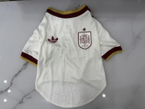 2026 Spain Away Pet Soccer Jersey