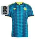 2026-27 Colombia Away Fans Soccer Jersey (Right-Arm Patch)