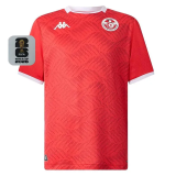 2026-27 Tunisia Home Fans Soccer Jersey (Right-Arm Patch)