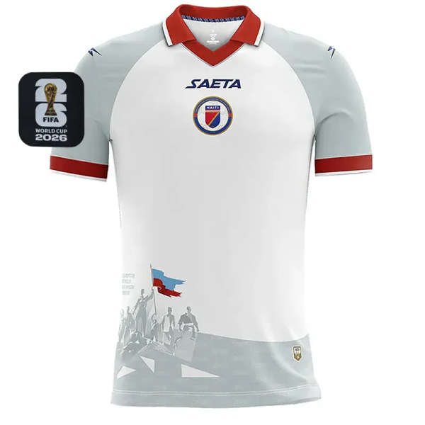 2026-27 Haiti Away Fans Soccer Jersey (Right-Arm Patch)
