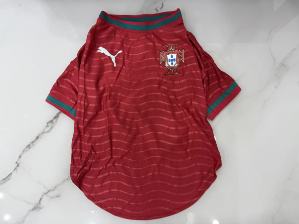 2026 Portugal Home Pet Soccer Jersey