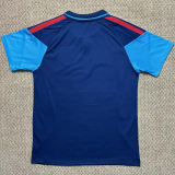 2026-27 Spain Blue Polo Short Sleeve (半拉链)